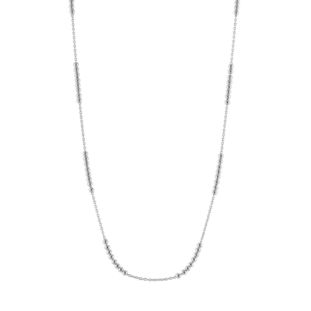 Chain silver chain with balls 38 cm - Oxette
